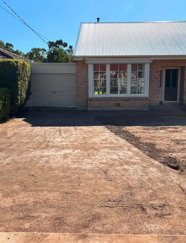 Marion site, after Swift Earthworks completed the job
