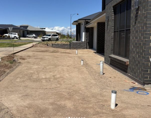 Moana concrete preparation site, after Swift Earthworks completed the job